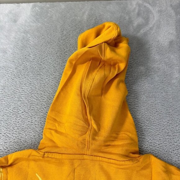 Ed Hardy NWT Men's Size Medium Crouching Panther Yellow Fleece Pullover Hoodie - Picture 12 of 12